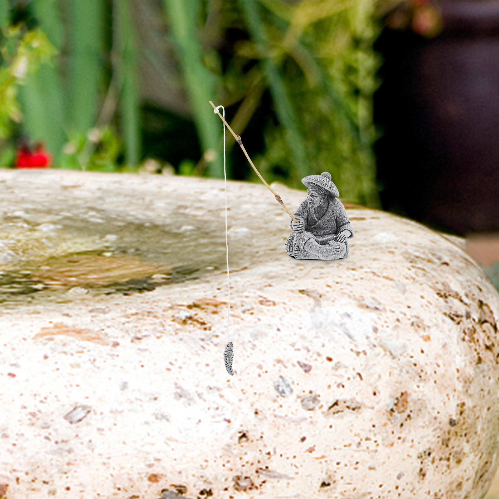 Lifelike Sandstone Fisherman S - огляд і ціна Bonsai Garden Landscape Design