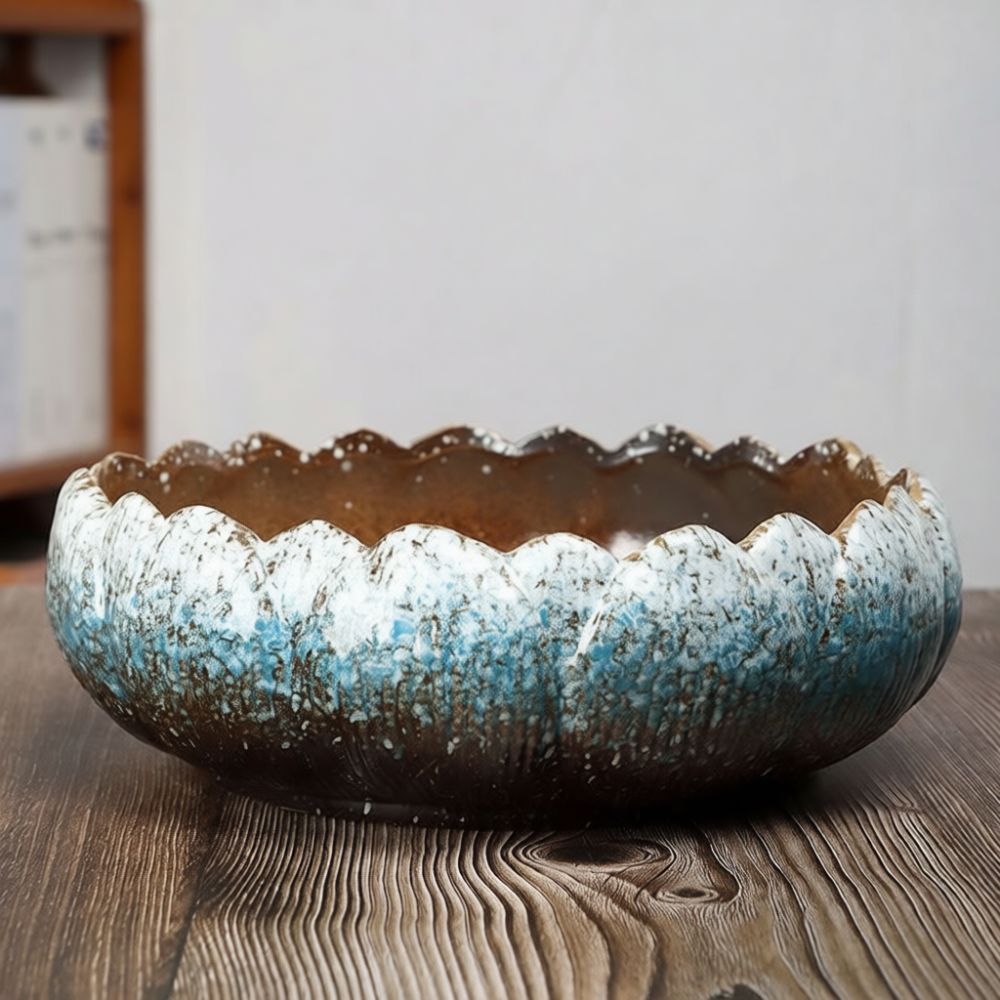 Large Mouth Ceramic Succulent  - огляд і ціна Bonsai Garden Art