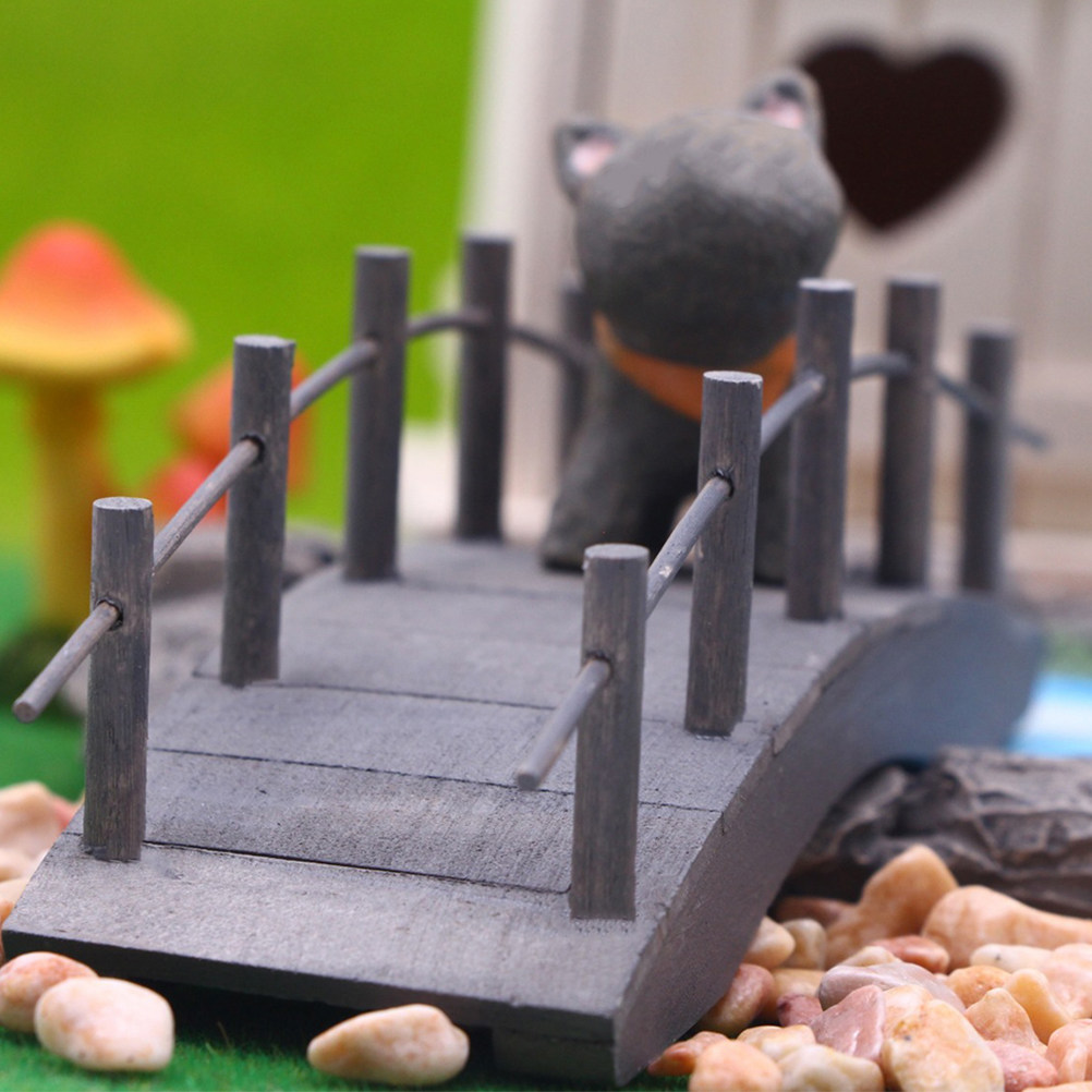 2Pcs Miniature Vintage Wooden  - огляд і ціна Bonsai Garden Landscape Design