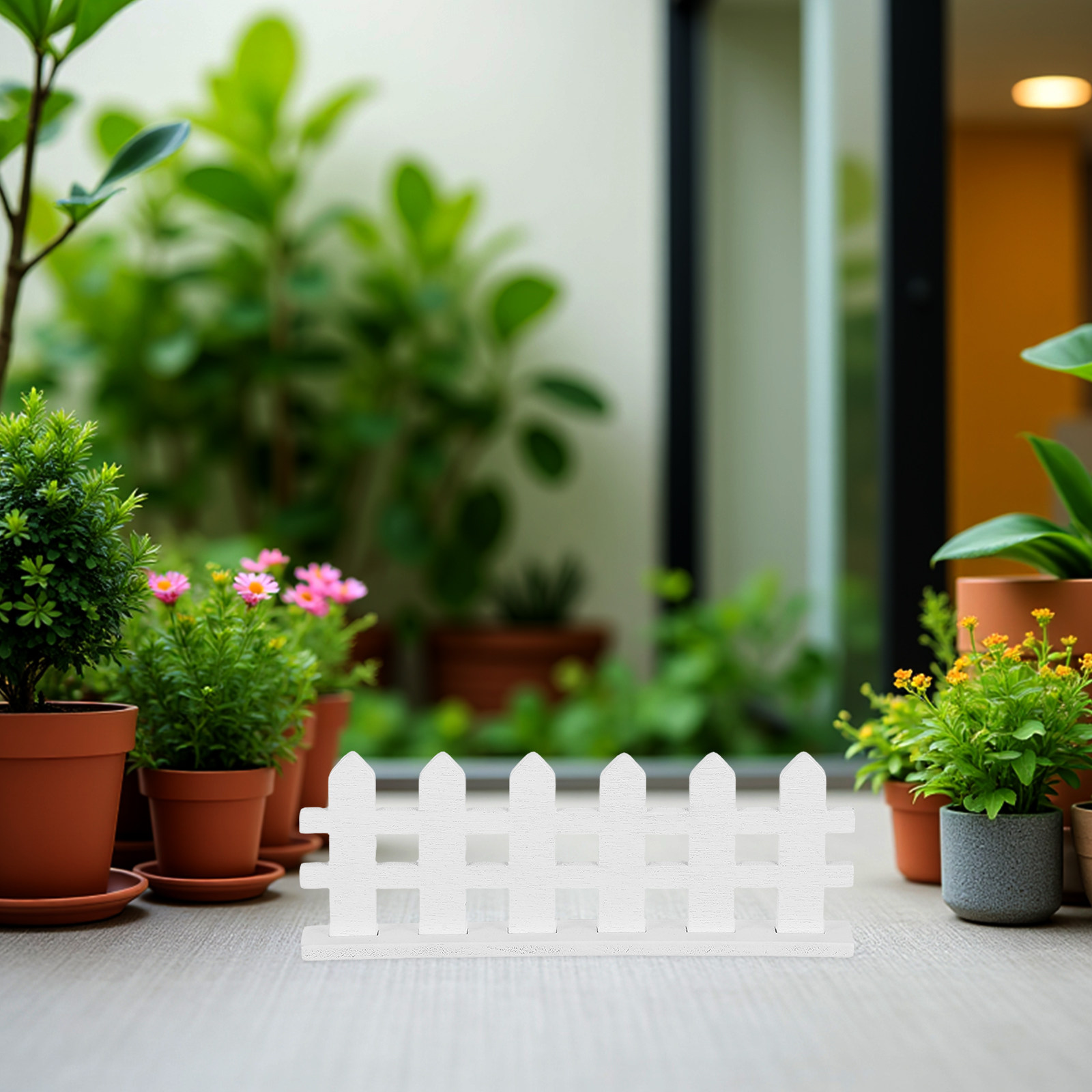 12Pcs Miniature Wooden Fence W - огляд і ціна Bonsai Garden Landscape Design