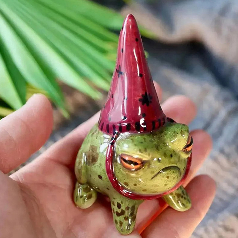 Hot! Frog Statues For Garden W - огляд і ціна Bonsai Garden Art