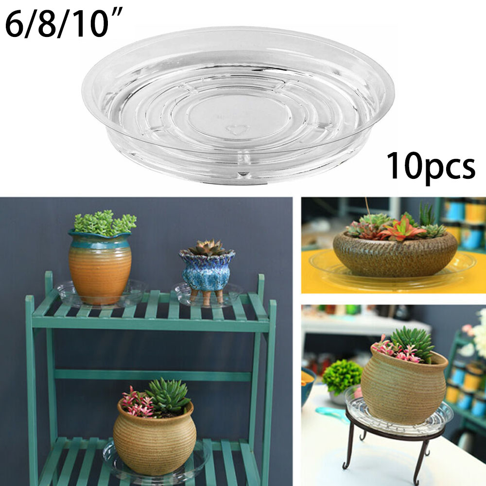 10pc Garden Plant Saucer Drip  - огляд і ціна Drip Tray Saucer
