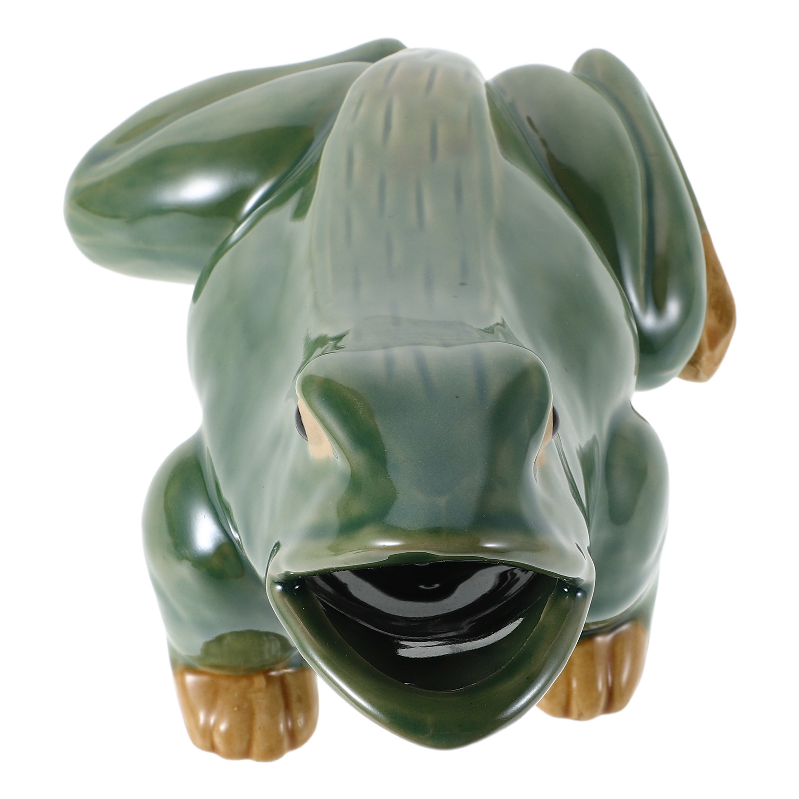 Ceramic Frog Statue Realistic  - огляд і ціна Bonsai Garden Landscape Design