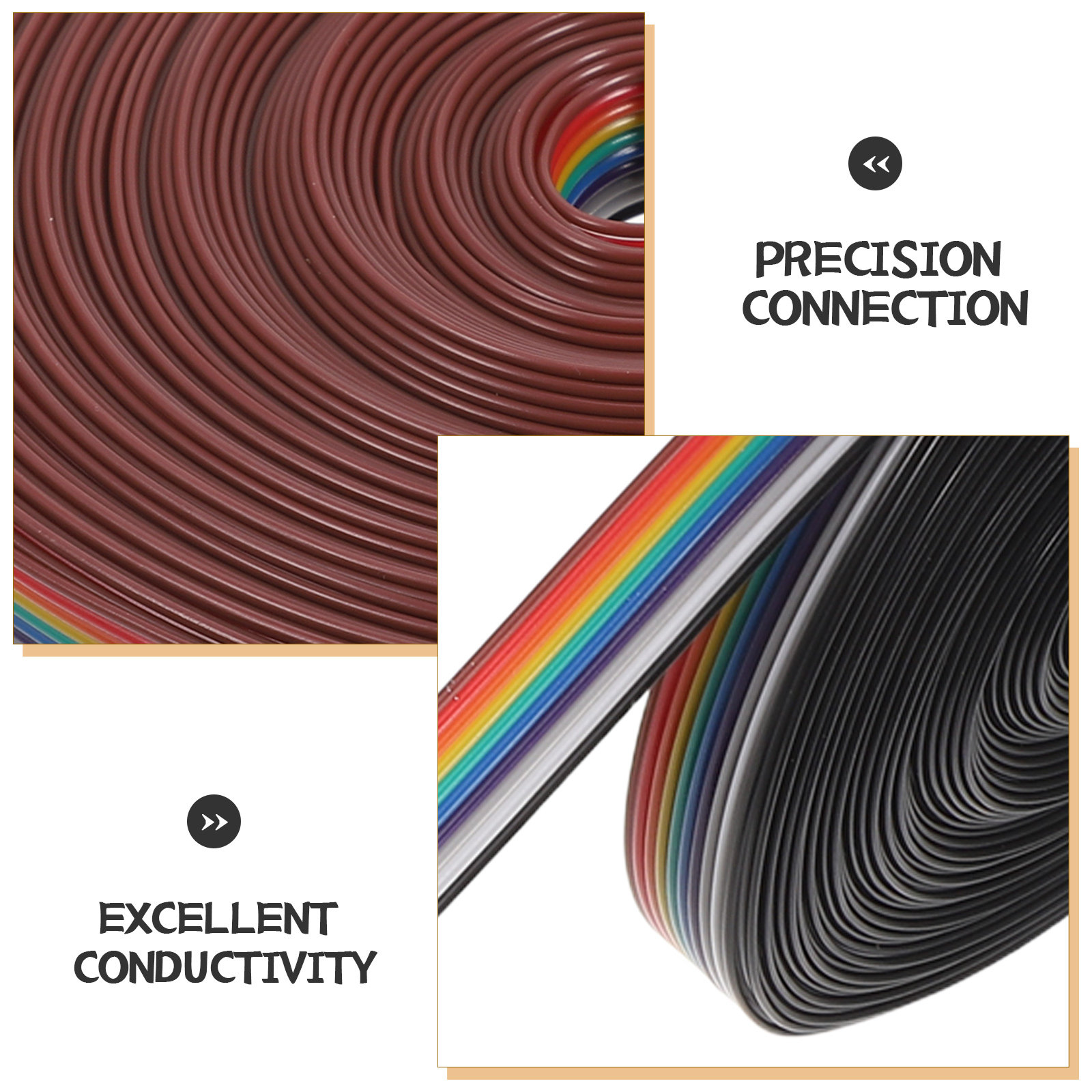 1 Roll Flat Ribbon Cable Idc 1 - огляд і ціна Copper Wire Roll